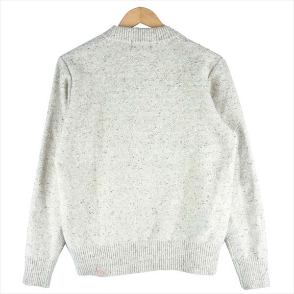 BONCOURA ボンクラ モックネック セーター ニット ベージュ系 36【美品】【中古】