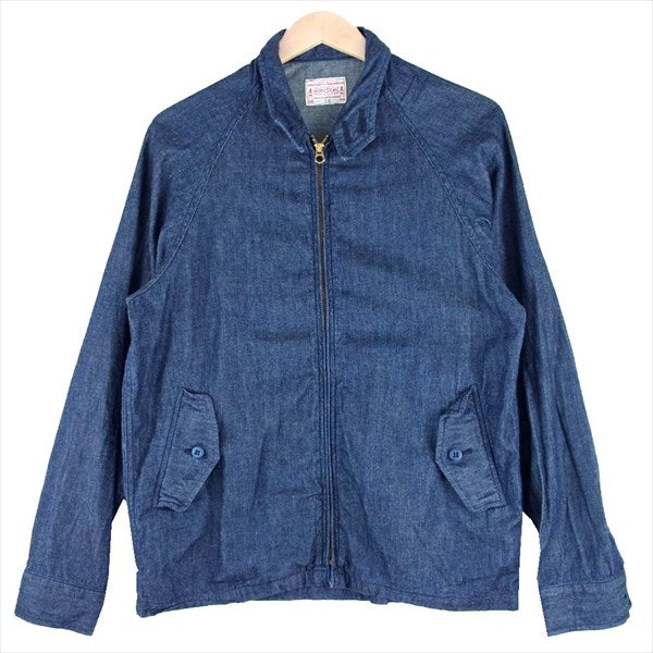 BONCOURA ボンクラ スウィングトップ デニム ジャケット ネイビー系 36【中古】