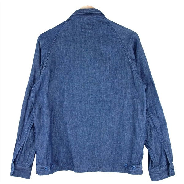 BONCOURA ボンクラ スウィングトップ デニム ジャケット ネイビー系 36【中古】