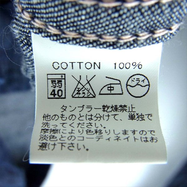 BONCOURA ボンクラ スウィングトップ デニム ジャケット ネイビー系 36【中古】