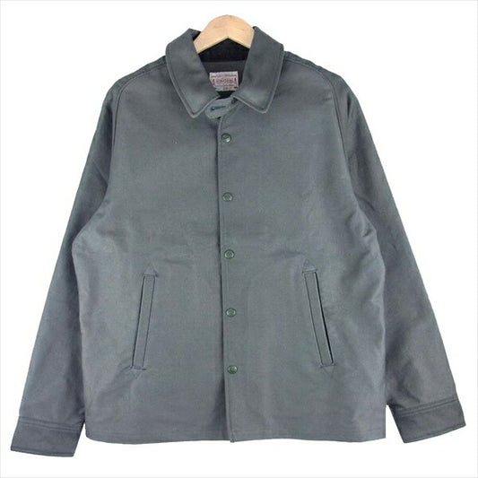 BONCOURA ボンクラ デッキクロス コーチ ジャケット  カーキ(オリーブグリーン)系 36【中古】