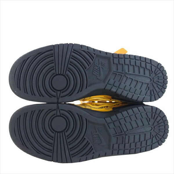 NIKE ナイキ オフホワイト OFF-WHIE CU6015-700 AIR RUBBER DUNK エア ラバーダンク イエロー系 29cm【新古品】【未使用】【中古】