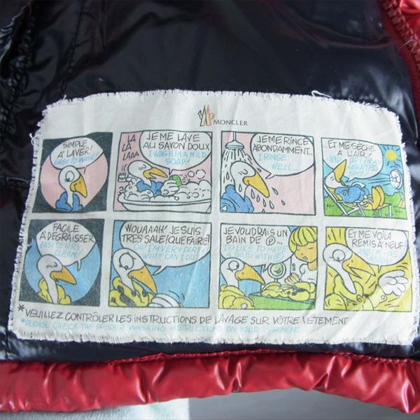 MONCLER モンクレール 国内正規品 EVEREST エベレスト ダウンジャケット  レッド系【中古】