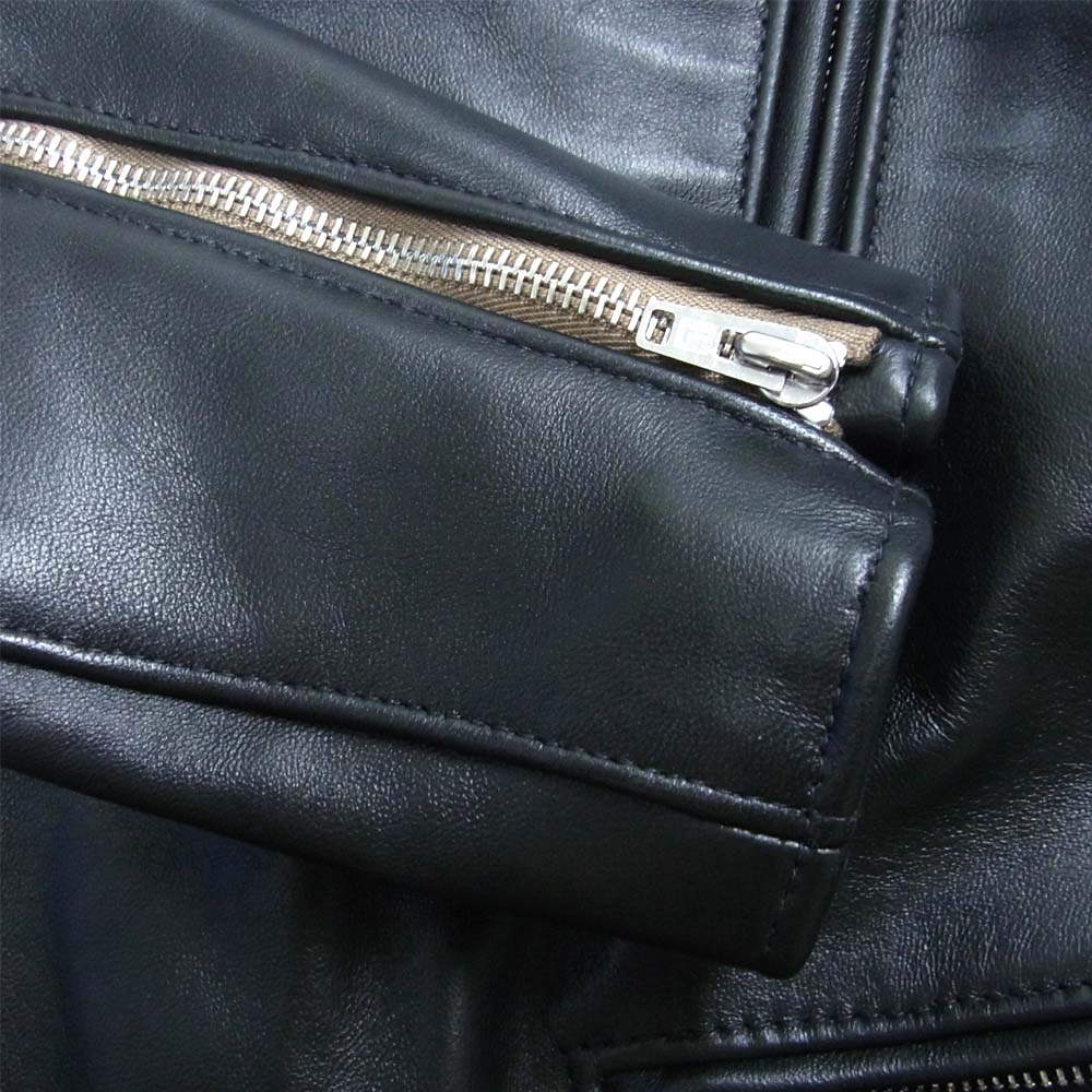 Lewis Leathers ルイスレザー 391T ライトニング タイトフィット ライダース ジャケット ブラック系 36【極上美品】【中古】