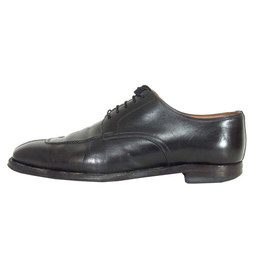 SCOTCH GRAIN スコッチグレイン 119 Uチップ レザー シューズ ブラック系 26 1/2【中古】