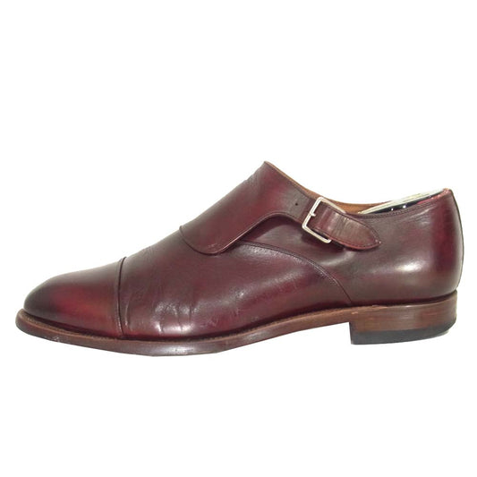 SCOTCH GRAIN スコッチグレイン M0138 シングルモンク シューズ ブラウン系 26 1/2【中古】