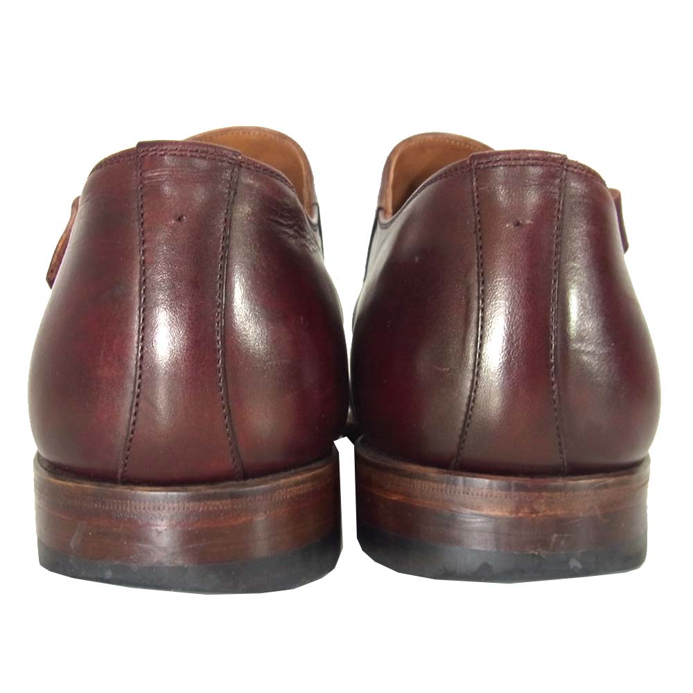 SCOTCH GRAIN スコッチグレイン M0138 シングルモンク シューズ ブラウン系 26 1/2【中古】