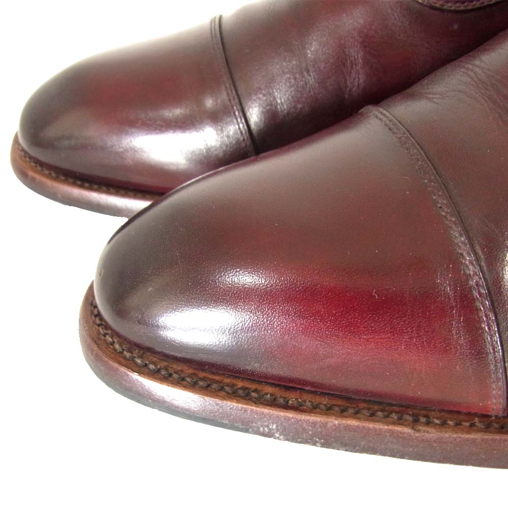 SCOTCH GRAIN スコッチグレイン M0138 シングルモンク シューズ ブラウン系 26 1/2【中古】