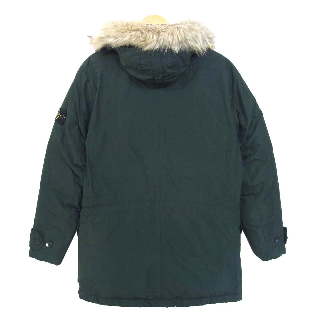 STONE ISLAND ストーンアイランド 国内正規品 MICRO REPS DOWN マイクロ レップス グリーン系 L【中古】