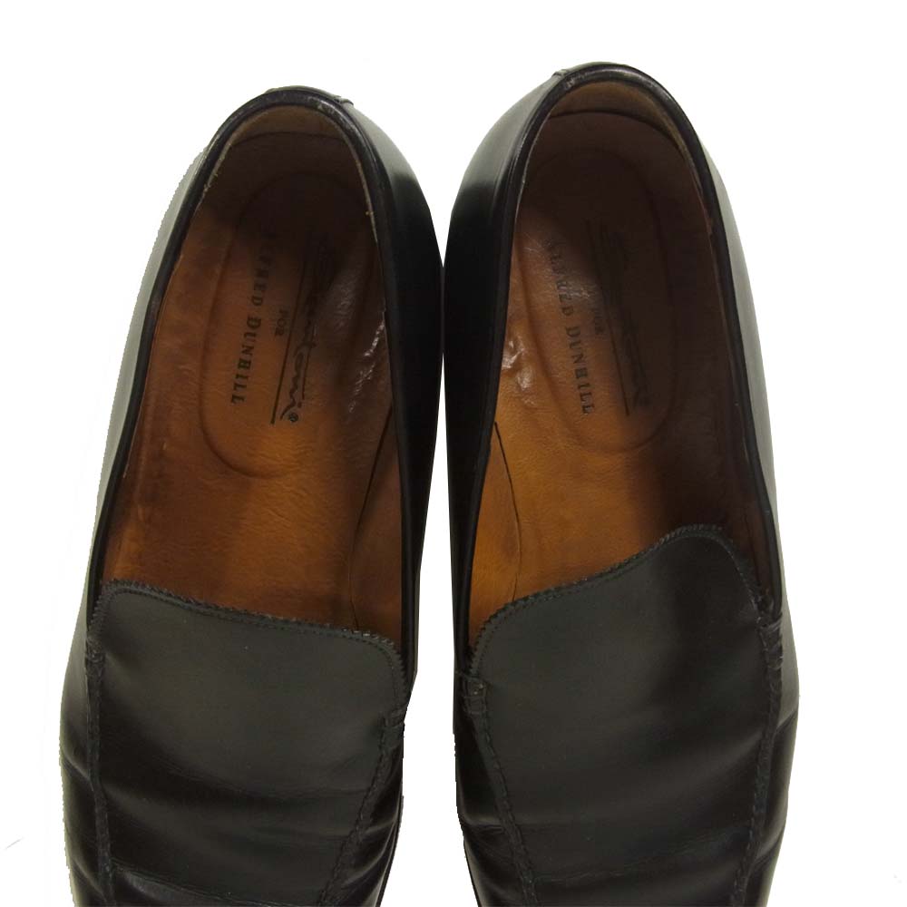 Dunhill ダンヒル 8104 × サント―二 Santoni ローファー ブラック系 9【中古】