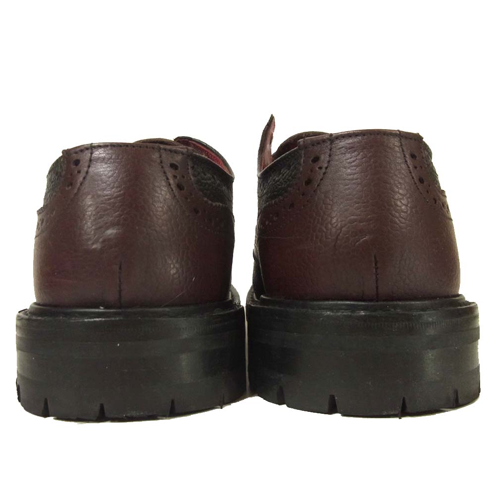 Tricker's トリッカーズ M7508 メンズビギ MEN’S BIGI ツートーン ギリー ブローグ ブラック系 ブラウン系 9【美品】【中古】