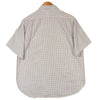 POST OVERALLS ポストオーバーオールズ プルオーバー チェック 半袖シャツ オフホワイト系 レッド系 ブルー系 L【中古】