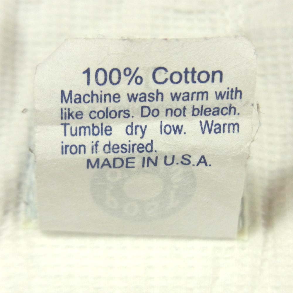 POST OVERALLS ポストオーバーオールズ プルオーバー 半袖シャツ ホワイト系 L【中古】