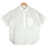 POST OVERALLS ポストオーバーオールズ プルオーバー 半袖シャツ ホワイト系 L【中古】