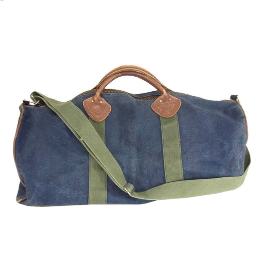 L.L.Bean エルエルビーン 80s ボストンバッグ ネイビー系【中古】