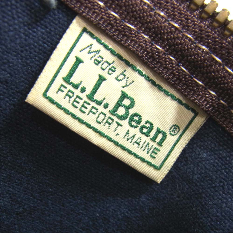 L.L.Bean エルエルビーン 80s ボストンバッグ ネイビー系【中古】