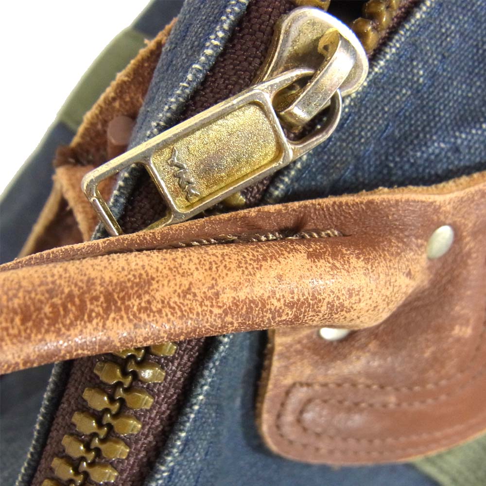 L.L.Bean エルエルビーン 80s ボストンバッグ ネイビー系【中古】