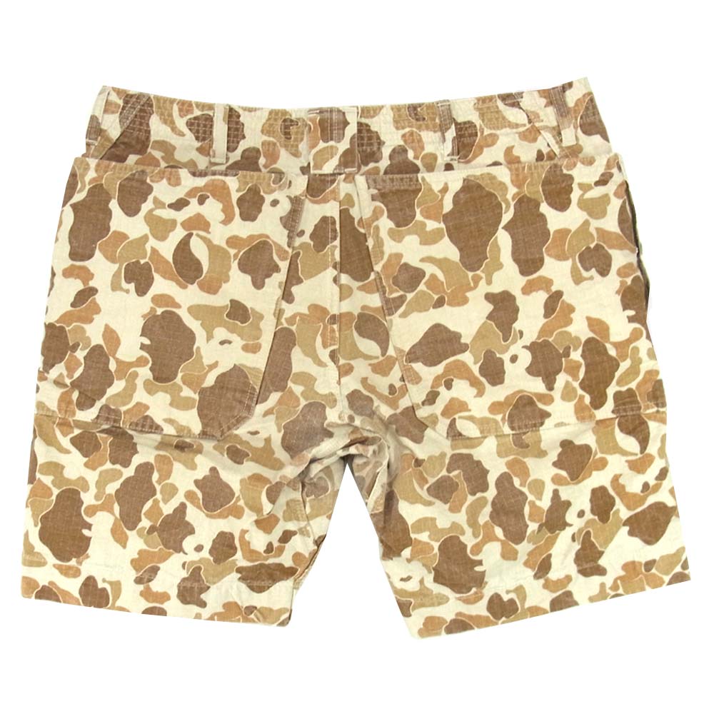 SASAFRAS ササフラス Fall Leaf Pants ハーフパンツ ブラウン系 XL【中古】