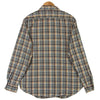 POST OVERALLS ポストオーバーオールズ チェック 長袖シャツ ブラウン系 L【中古】