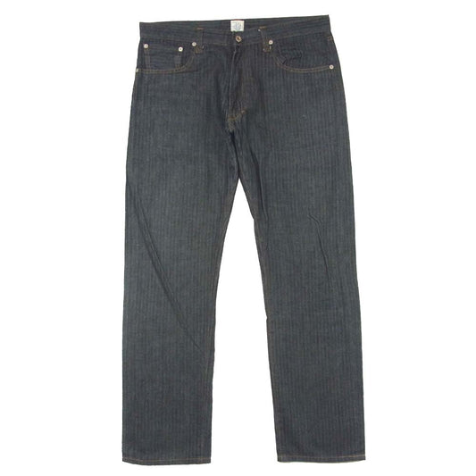 POST OVERALLS ポストオーバーオールズ ヘリンボーン パンツ インディゴブルー系 サイズ表記なし【中古】