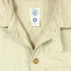 POST OVERALLS ポストオーバーオールズ クルーザー シャツ ジャケット ベージュ系 グレー系 L【中古】