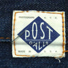 POST OVERALLS ポストオーバーオールズ セルビッチ 赤耳 デニムパンツ インディゴブルー系 サイズ表記なし【中古】
