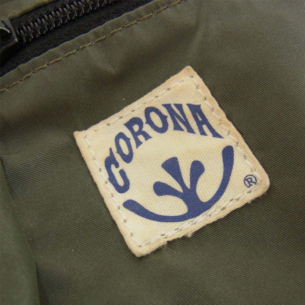 CORONA コロナ バナナ ショルダー バッグ カーキ系【中古】