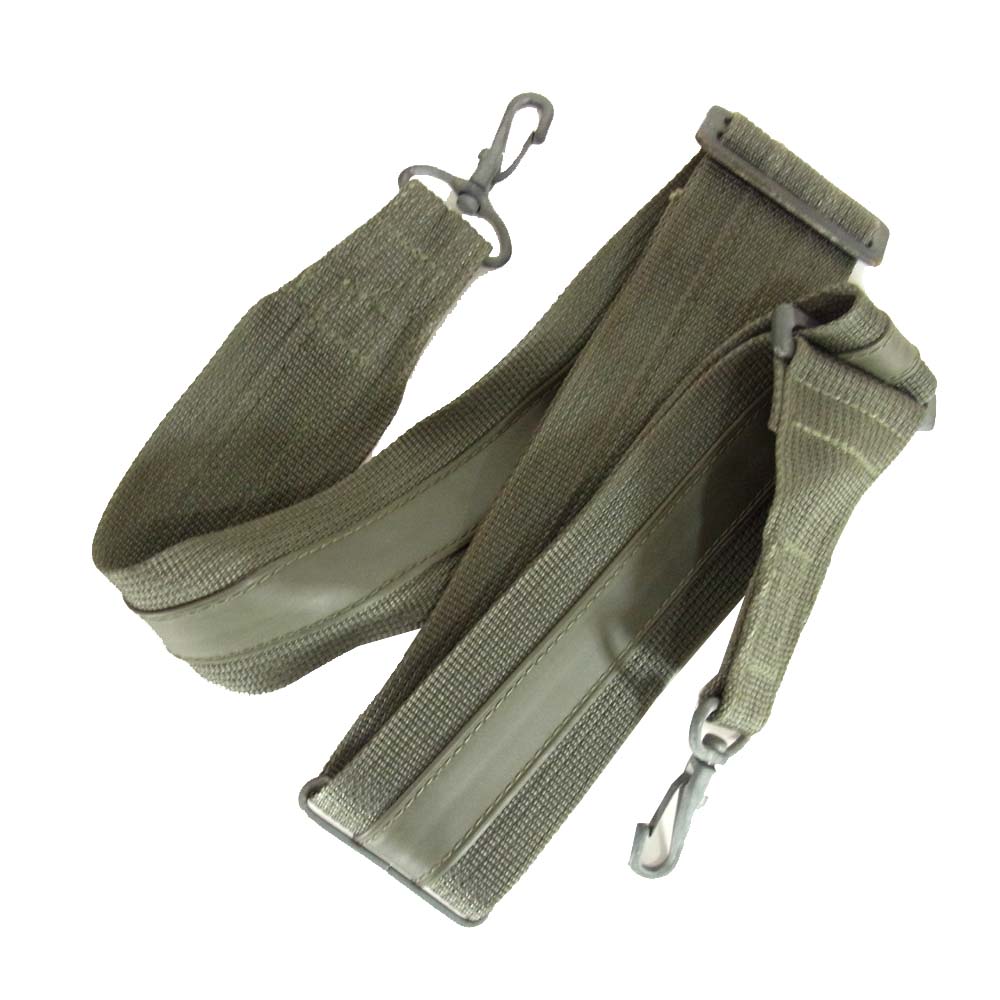 LUGGAGE LABEL ラゲッジレーベル ボストンバッグ カーキ系【中古】