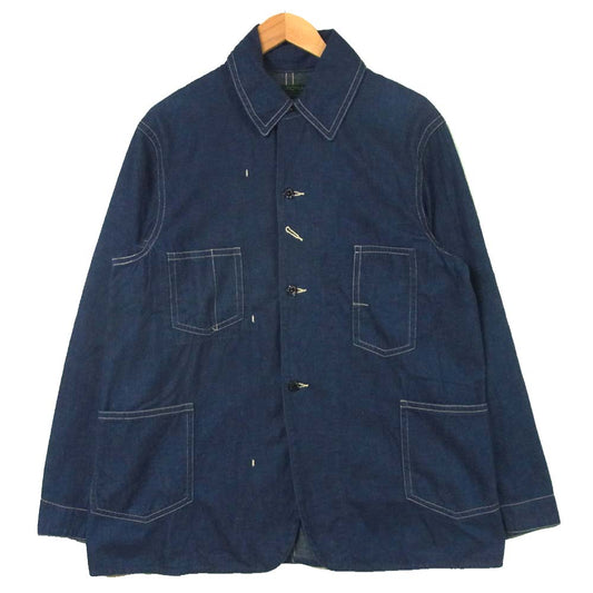 CORONA コロナ カバーオール ジャケット インディゴブルー系 L【中古】