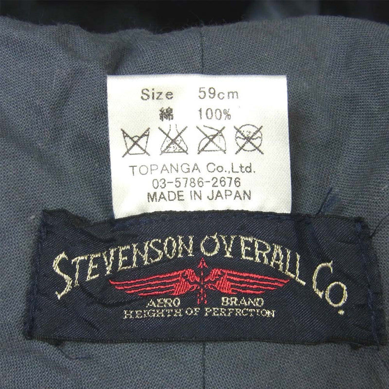 Stevenson Overall Co. スティーブンソンオーバーオール ハット グレー系 59cm【中古】
