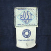POST OVERALLS ポストオーバーオールズ C-POST4 S/S プルオーバー 半袖シャツ ネイビー系 L【中古】