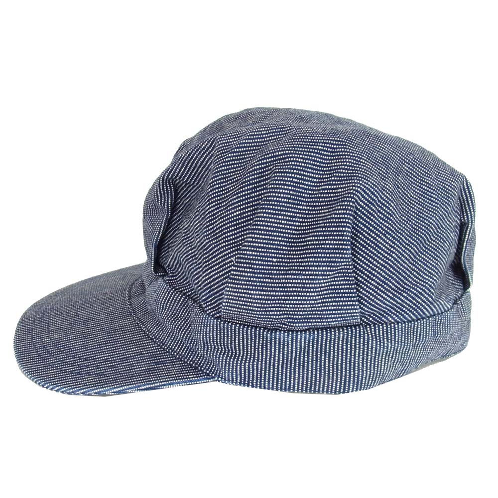Stevenson Overall Co. スティーブンソンオーバーオール ウォバッシュ キャップ ネイビー系 57cm【中古】