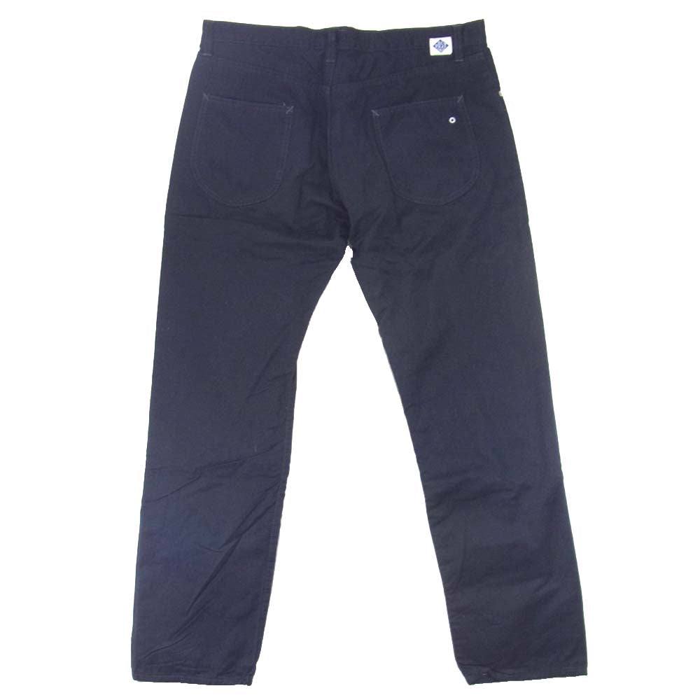 POST OVERALLS ポストオーバーオールズ 5 ポケット チノ パンツ ネイビー系 サイズ表記無【中古】