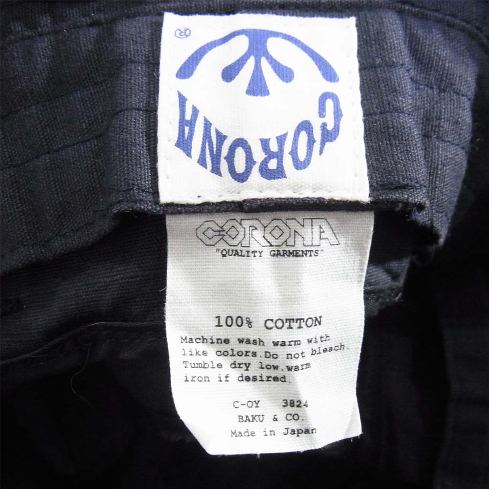 CORONA コロナ OUTBACKER HAT ハット ダークネイビー系【中古】