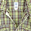 POST OVERALLS ポストオーバーオールズ コットン チャック 長袖シャツ グリーン系 L【中古】