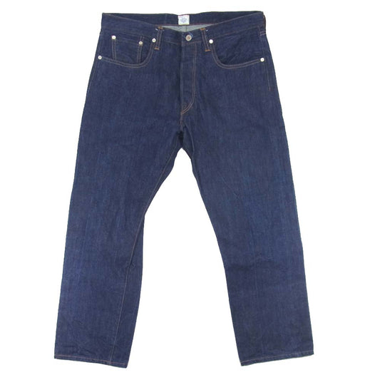 POST OVERALLS ポストオーバーオールズ 赤耳 セルビッチ デニム パンツ インディゴブルー系 サイズ表記無 W36程度【中古】