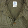 POST OVERALLS ポストオーバーオールズ C-POST-R ナイロン 長袖シャツ カーキ系 L【中古】