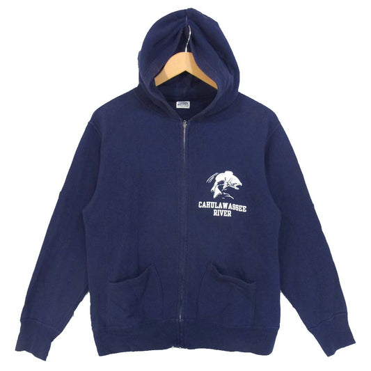 TENDERLOIN テンダーロイン T-PARKA CAHULAWASSEE RIVER ネイビー系 S【中古】
