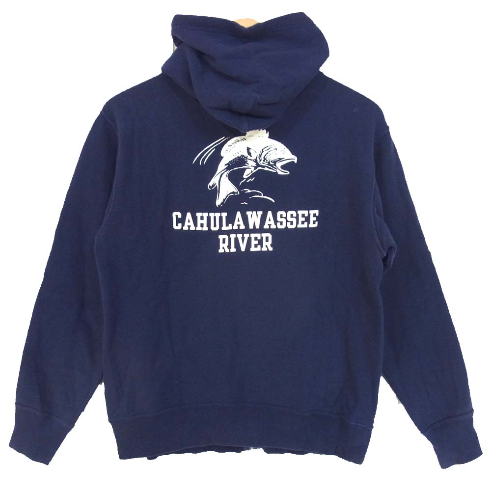 TENDERLOIN テンダーロイン T-PARKA CAHULAWASSEE RIVER ネイビー系 S【中古】