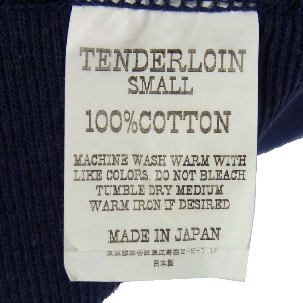 TENDERLOIN テンダーロイン T-PARKA CAHULAWASSEE RIVER ネイビー系 S【中古】
