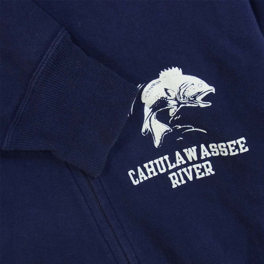 TENDERLOIN テンダーロイン T-PARKA CAHULAWASSEE RIVER ネイビー系 S【中古】