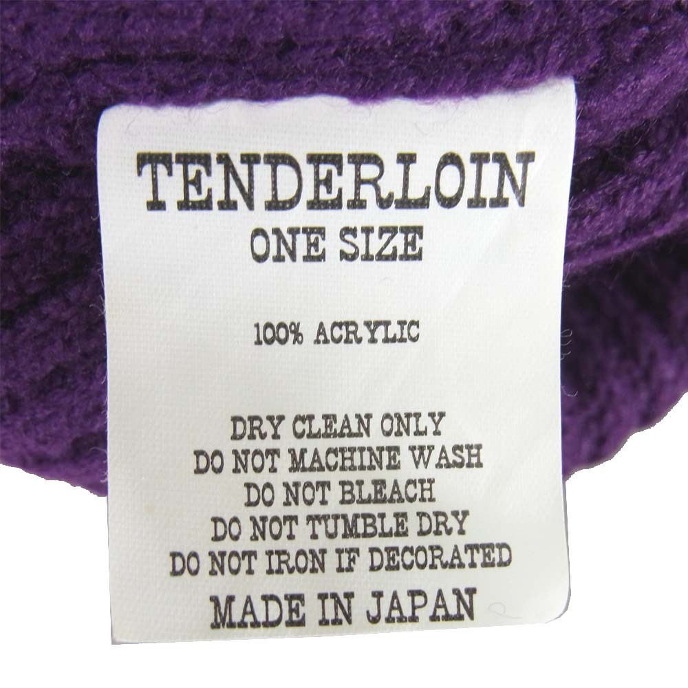TENDERLOIN テンダーロイン T-TDL BEANIE パープル系 ONE SIZE【中古】