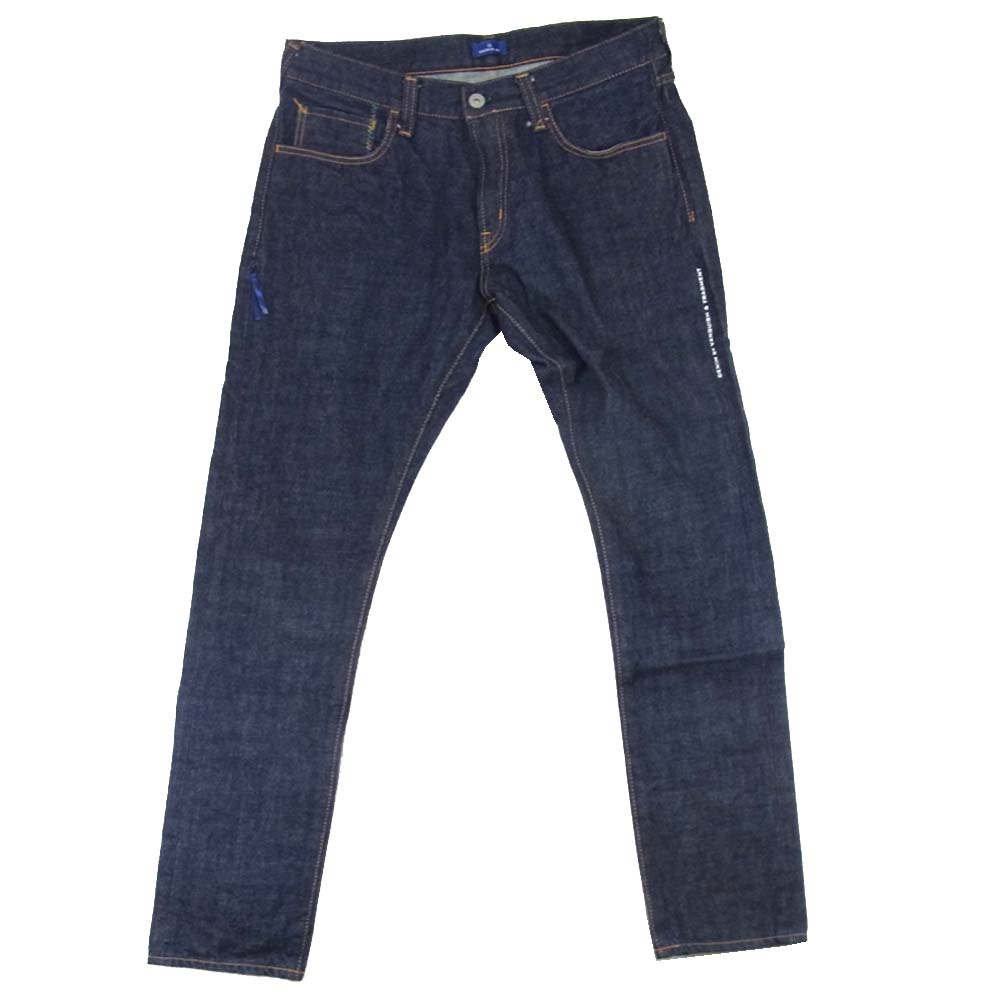 デニムバイバンキッシュ  DENIM BY VANQUISH & FRAGMENT VFP205 Rigid regular straigt denim pants インディゴブルー系 32【中古】
