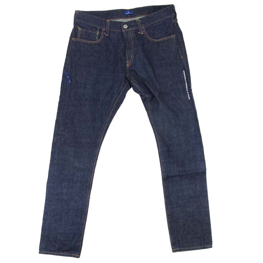 デニムバイバンキッシュ  DENIM BY VANQUISH & FRAGMENT VFP205 Rigid regular straigt denim pants インディゴブルー系 32【中古】