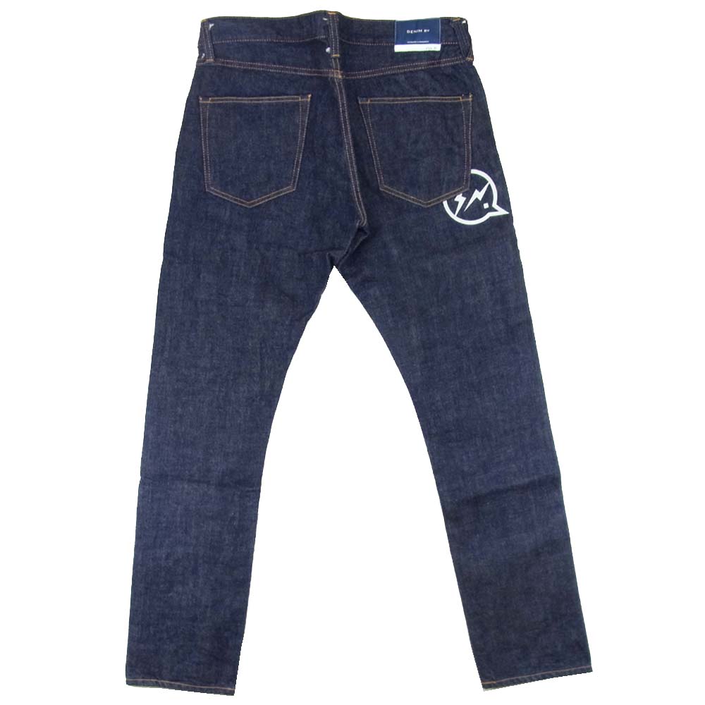 デニムバイバンキッシュ  DENIM BY VANQUISH & FRAGMENT VFP205 Rigid regular straigt denim pants インディゴブルー系 32【中古】