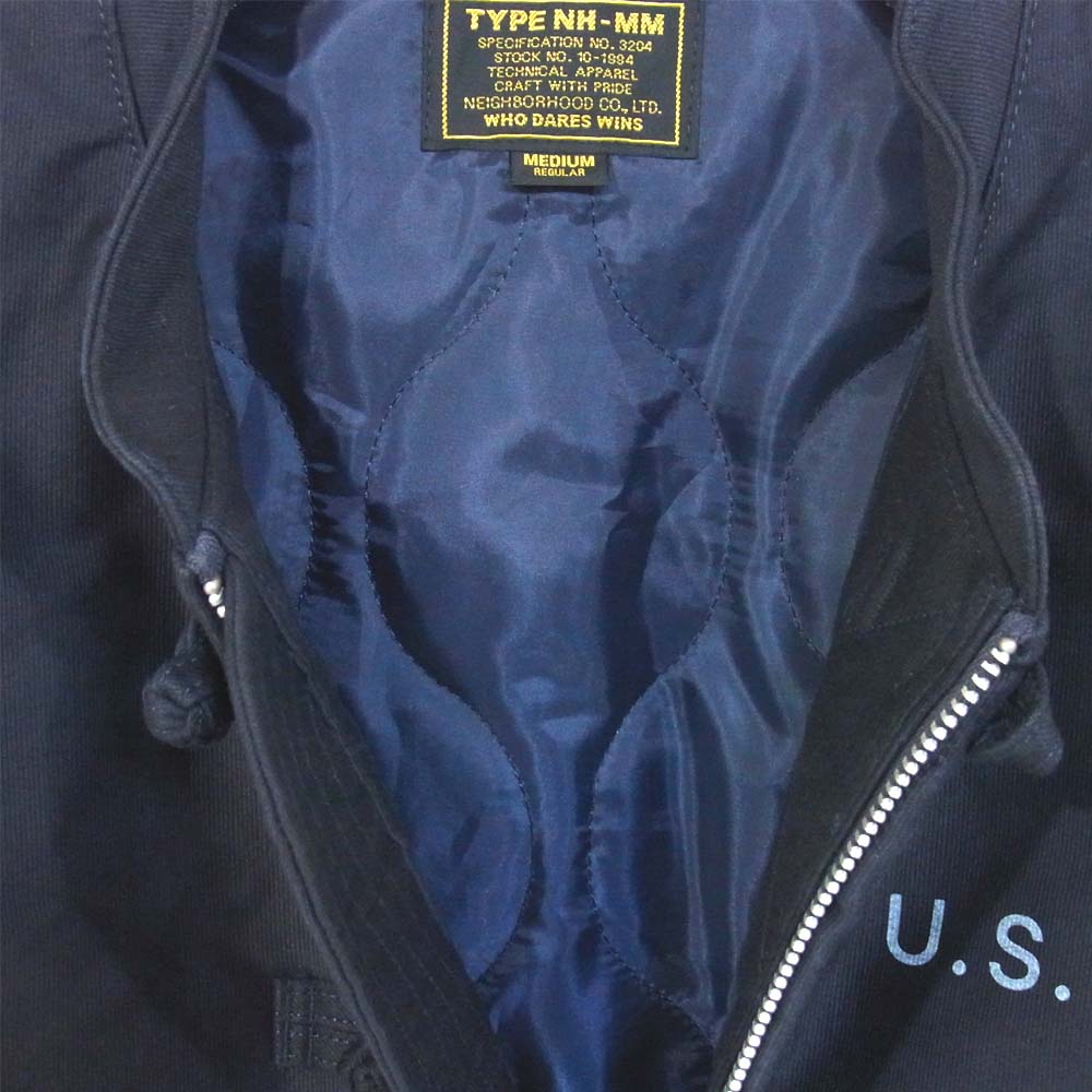 NEIGHBORHOOD ネイバーフッド 172SZNH-JKM02 K-1D C-JKT 17AW チャイナ カンフー ジャケット ダークネイビー系 M【中古】