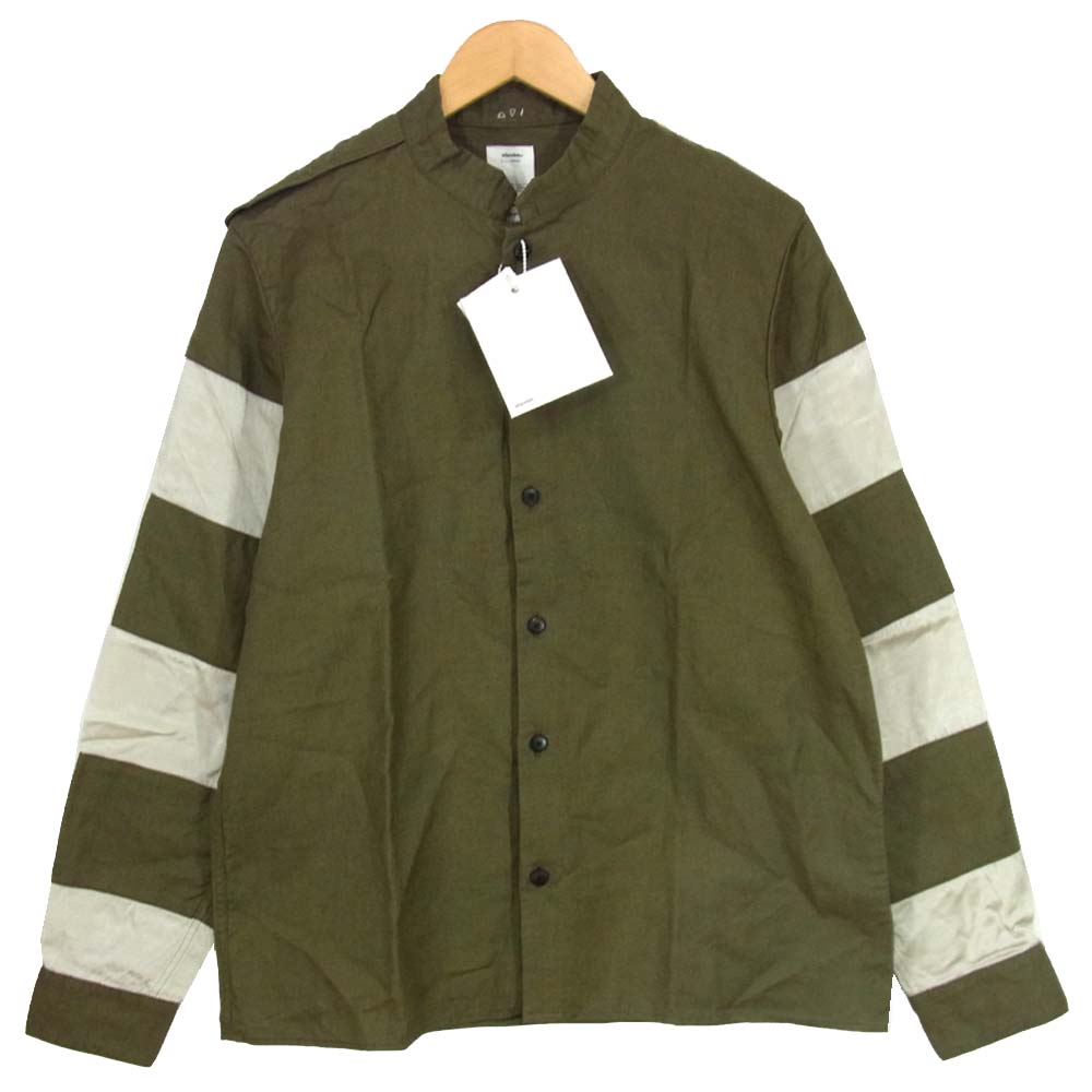 VISVIM ビズビム 0120105011011 TRIPLE CROWN SHIRT L/S カーキ系 2【美品】【中古】