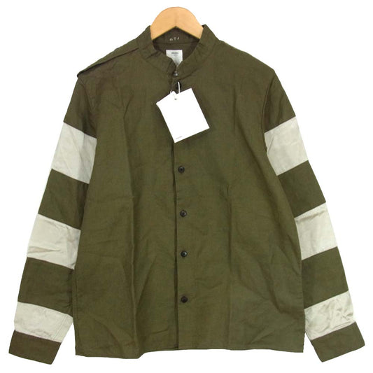 VISVIM ビズビム 0120105011011 TRIPLE CROWN SHIRT L/S カーキ系 2【美品】【中古】