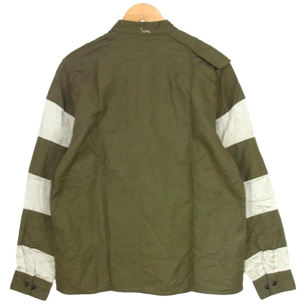 VISVIM ビズビム 0120105011011 TRIPLE CROWN SHIRT L/S カーキ系 2【美品】【中古】