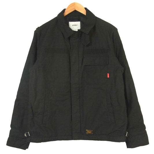 WTAPS ダブルタップス 172WVDT-JKM01 A-1 JACKET CONY SATIN ブラック系 2【中古】